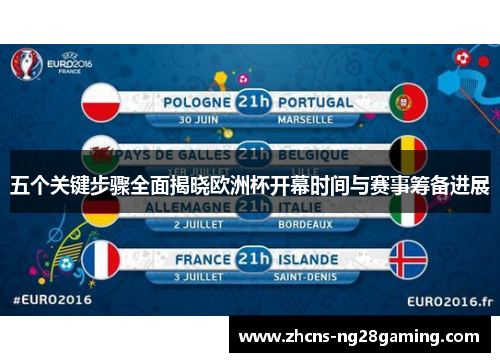 五个关键步骤全面揭晓欧洲杯开幕时间与赛事筹备进展