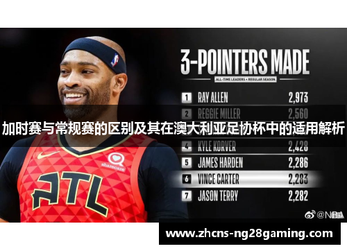 加时赛与常规赛的区别及其在澳大利亚足协杯中的适用解析